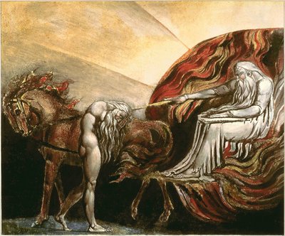 God Judging Adam by William Blake